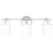 Quoizel Seymour Bath 3 Lights Brushed Nickel SEY8622BN - alternate 1